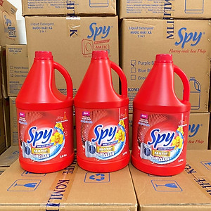 Can nước giặt xả cửa trên SPY Ultra Clean Matic 3,6 kg trắng sạch sâu, ít bọt, thơm lâu