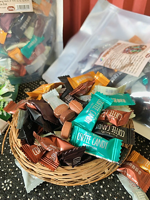 Kẹo Cà Phê Coffee Candy Đài Loan Không Đường Túi 250g