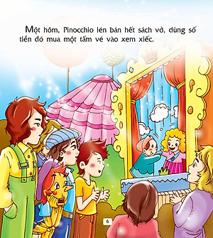 Truyện Cổ Tích Thế Giới Hay Nhất - Pinochio Cậu Bé Người Gỗ (Tái Bản)