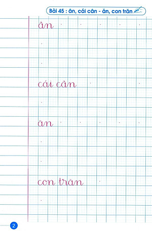 Sách Luyện Nét Chữ Rèn Nết Người - Vở Ô Li Có Mẫu Chữ - Lớp 1 - Quyển 2 (Tái Bản 2020)