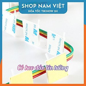 Nẹp Giữ Dây Điện, Dây Cáp Dán Tường (Không Kèm Dây Rút)