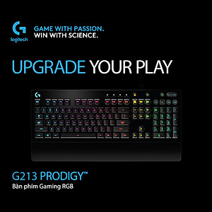 Bàn phím game có dây Logitech G213 Prodigy RGB Lightsync - Hàng chính hãng