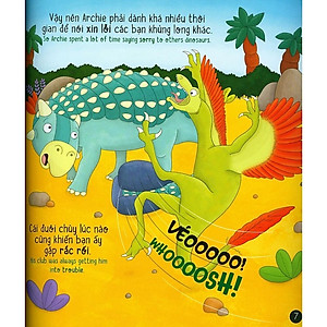 Sách Khủng Long Phiêu Lưu Ký - Khủng Long Đuôi Chùy: Cái Đuôi Vụng Về