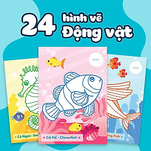 Sách Tô màu khám phá