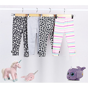 Quần legging bé gái Haki - Bông tuyết