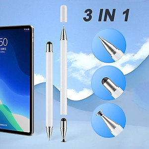 Bút cảm ứng 3 trong 1 đa năng cho / iPad Android/ Điện Thoại/ Máy Tính Bảng/ Ipad Bút 3 Trong 1 Công Dụng Cảm Ứng Và Di Chuyển Trên Mọi Bề Mạt Điện Thoại Hàng Nhập Khẩu - Giao Màu Ngẫu Nhiên