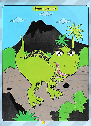 Tô Màu Thế Giới Khủng Long - Tập 2