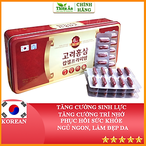Viên Hồng Sâm Nhung Linh Chi Đông Trùng Hạ Thảo 120 Viên
