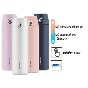 Bình Giữ Nhiệt LocknLock Featherlight One-touch Tumbler LHC3257 500ml