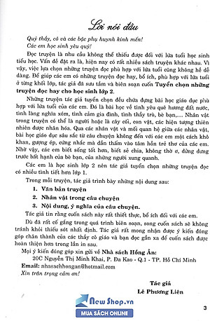 Tuyển Chọn Những Truyện Đọc Hay Cho Học Sinh Lớp 2 (Theo Chương Trình Giáo Dục Phổ Thông Mới)