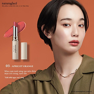 Son môi dưỡng ẩm chống nắng - naturaglacé Moist Balm Rouge SPF17 PA++, 2g