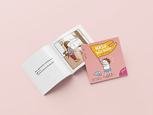 SÁCH EHON NHẬT BẢN: SET 4 CUỐN NHỮNG CÂU CHUYỆN KỲ LẠ CỦA HASU