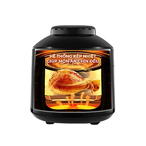 Nồi chiên không dầu kết hợp áp suất đa năng Elmich AFE-1808 - Hàng chính hãng