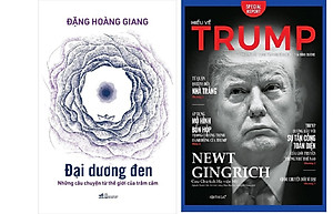 Combo sách hay về tâm lý học: Đại dương đen + Hiểu về Donald Trump