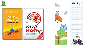 Bộ 2 Sách Y Học Bảo Vệ Sức Khỏe : Mật Mã Ung Thư - Hiểu Biết Mới Đột Phá Về Bí Ẩn Ung Thư + Đột Quỵ Não – Những Nguyên Tắc Vàng Trong Dự Phòng Và Chăm Sóc Đột Quỵ (Tặng Kèm Bookmark Bamboo Books)