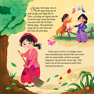 Truyện Cổ Tích Việt Nam (Song Ngữ Việt - Anh) - Tấm Cám