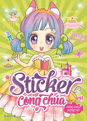 Bộ Sách Dán Hình Sticker Công Chúa  - Vanlangbooks