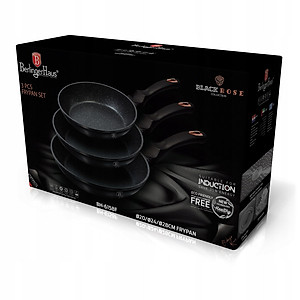 Bộ 3 chảo Berlinger Haus BH/6158F 3pcs Frypan Set 20 - 24 - 28cm