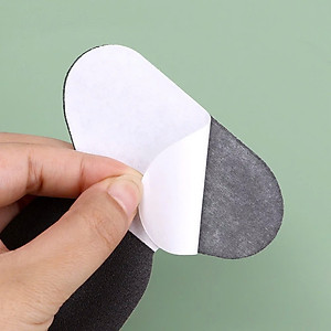 Cặp lót giày cao gót mũi nhọn giảm size cho giày bị rộng, thoáng khí và êm chân MÀU ĐEN