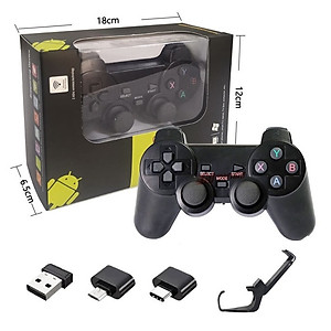 Gamepad Tay cầm chơi game khônd dây wireless cho máy tính - Android - Smart TV