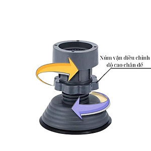 Bộ 4 chân đế chống rung cho máy giặt, tủ lạnh - Chân đỡ đa năng máy giặt, tủ lạnh