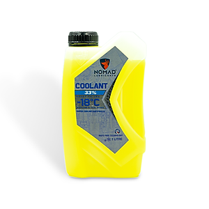 Nước Mát Xe Máy, Ô tô NOMAD 1L Màu Xanh Dạ Quang Nhập Khẩu Chính Hãng - Nước Làm Mát Động Cơ Loại Tốt