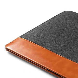 Túi Chống Sốc TOMTOC (USA) Felt Và PU Leather Cho iPad 9.7"-11"/iPad Pro 12.9" - Hàng Chính Hãng