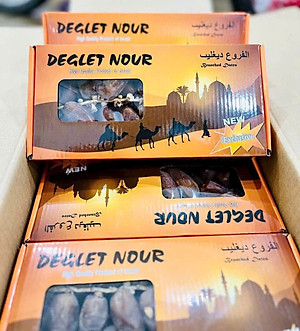 Chà Là sấy khô nguyên cành Tunisia (hộp 500gr)