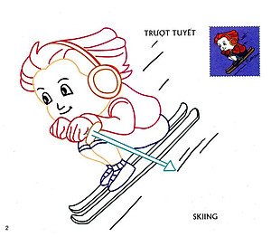 Sách Bé Tập Tô Màu - Bé Là Vận Động Viên