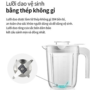 Máy xay sinh tố Locknlock Multi Blender EJM416WHT (800W) - Hàng chính hãng
