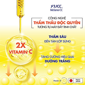 Dung dịch dưỡng trắng, cải thiện thâm nám, đốm nâu Melano CC Whitening Lotion (Rich Type)