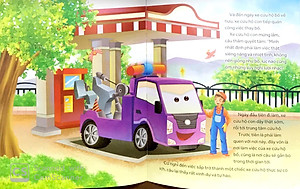 Sách Những Chiếc Xe Hiệp Sĩ: Một Ngày Của Xe Cứu Hộ (Tái Bản 2019)