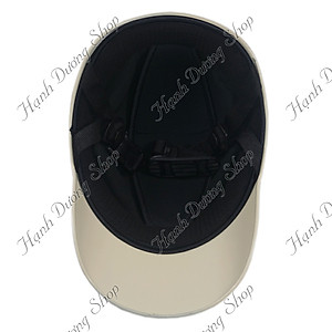 Mũ bảo hiểm dạng nón kết xẻ đầu nhiều đường thoáng mát khi đội, nón bảo hiểm lưỡi trai xẻ đầu không có logo