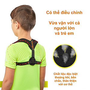 Đai Chống Gù Lưng Trẻ Em Học Sinh mi01 - Hàng Chính Hãng miDoctor