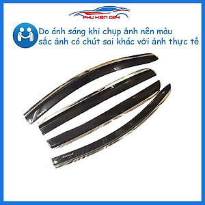 Vè mưa Fadil 2019-2021 chỉ inox cao cấp bảo vệ xe