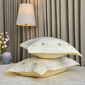 Cặp vỏ gối nằm chần bông MicroTencel K-Bedding 45*65cm