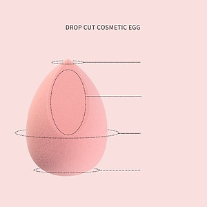 Hộp 4 mút trang điểm - Mút tán kem nền có hộp nhựa đựng tiện dụng(Màu ngẫu nhiên)