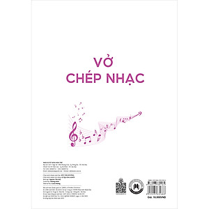 Sách Vở Chép Nhạc 40 Trang