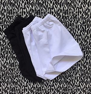 Combo 2 quần thun bé trai màu đen + trắng - 100% cotton - Siêu nhẹ, siêu thoáng mát