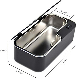 Máy rửa siêu âm GTsonic X1 – dung tích 450ml, thiết bị làm sạch kính mắt, trang sức, đồng hồ cho cửa hàng và tiệm vàng giúp loại bỏ bụi bẩn, dầu mỡ, cặn bám ở những vị trí nhỏ hẹp mà không gây trầy xước.