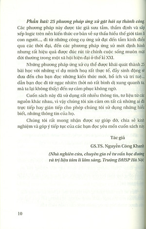 Nghệ Thuật Ứng Xử Và Mã Số Thành Công 