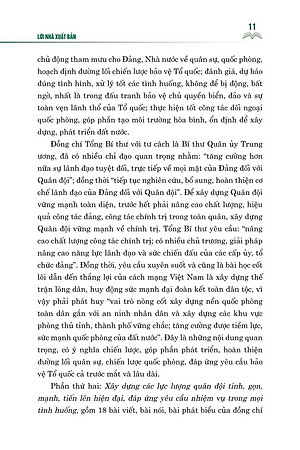 Một số vấn đề về đường lối quân sự, chiến lược quốc phòng trong sự nghiệp xây dựng và bảo vệ tổ quốc Việt Nam thời kỳ mới