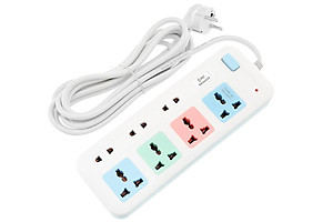 Ổ cắm điện Comet 7 lỗ 3m CES4433 - Hàng chính hãng