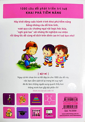 Sách 1000 Câu Đố Phát Triển Trí Tuệ - Khai Phá Tiềm Năng