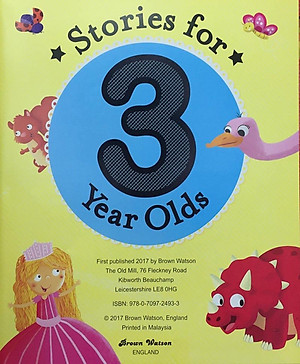 STORIES FOR THREE YEAR OLDS (PADDED)