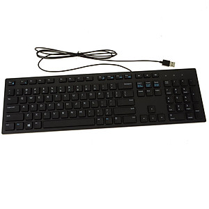 Bộ phím chuột có dây Dell - Phím KB216 + Chuột MS116 - Hàng chính hãng