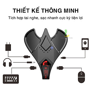 Bộ chuyển đổi game MEIYING M3 - Thiết bị chuyển đổi phím chuột kết nối điện thoại hỗ trợ hệ điều hành Android, IOSS - Hàng nhập khẩu