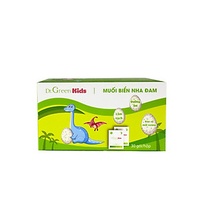 Muối rửa mũi Dr.Green Kids, cho trẻ từ 1 tuổi, thành phần lành tính 100%