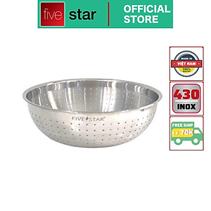Thau Rổ lưới inox 430 cao cấp Fivestar 22cm / 26cm / 30cm / 32cm - Shop Bếp Xinh