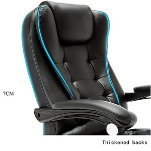 Ghế xoay văn phòng nâng hạ độ cao, có chức năng matxa, có gác chân, da PU cao cấp - Bảo Hành 2 Năm